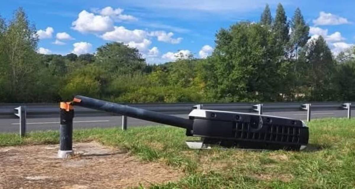 Un radar ciblé par des vandales sur la RN 165 : jusqu'à 100 000 ¬ d'amende pour les coupables !