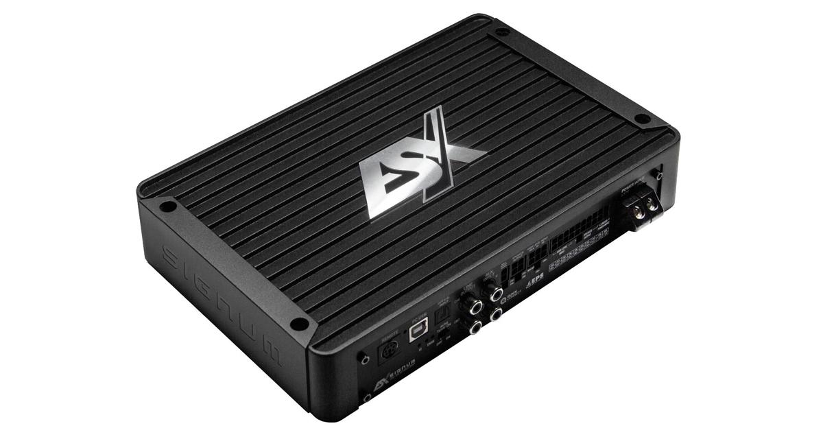 ESX commercialise un ampli 6 canaux avec DSP et Bluetooth intégré