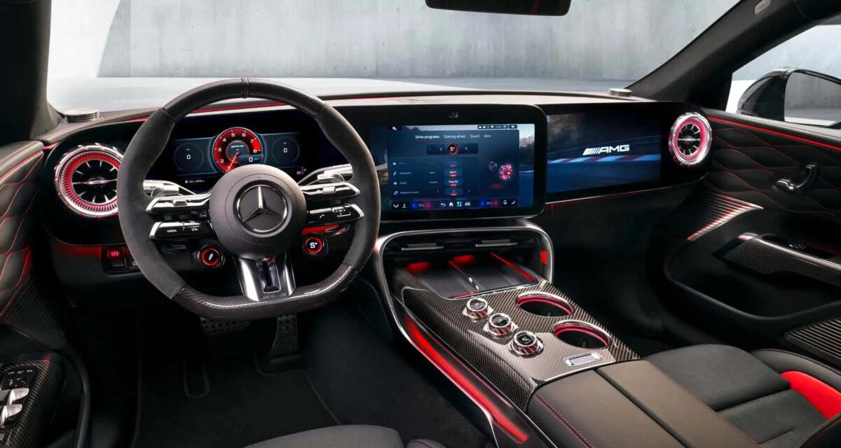 La super berline électrique de Mercedes-AMG dévoile un intérieur impressionnant