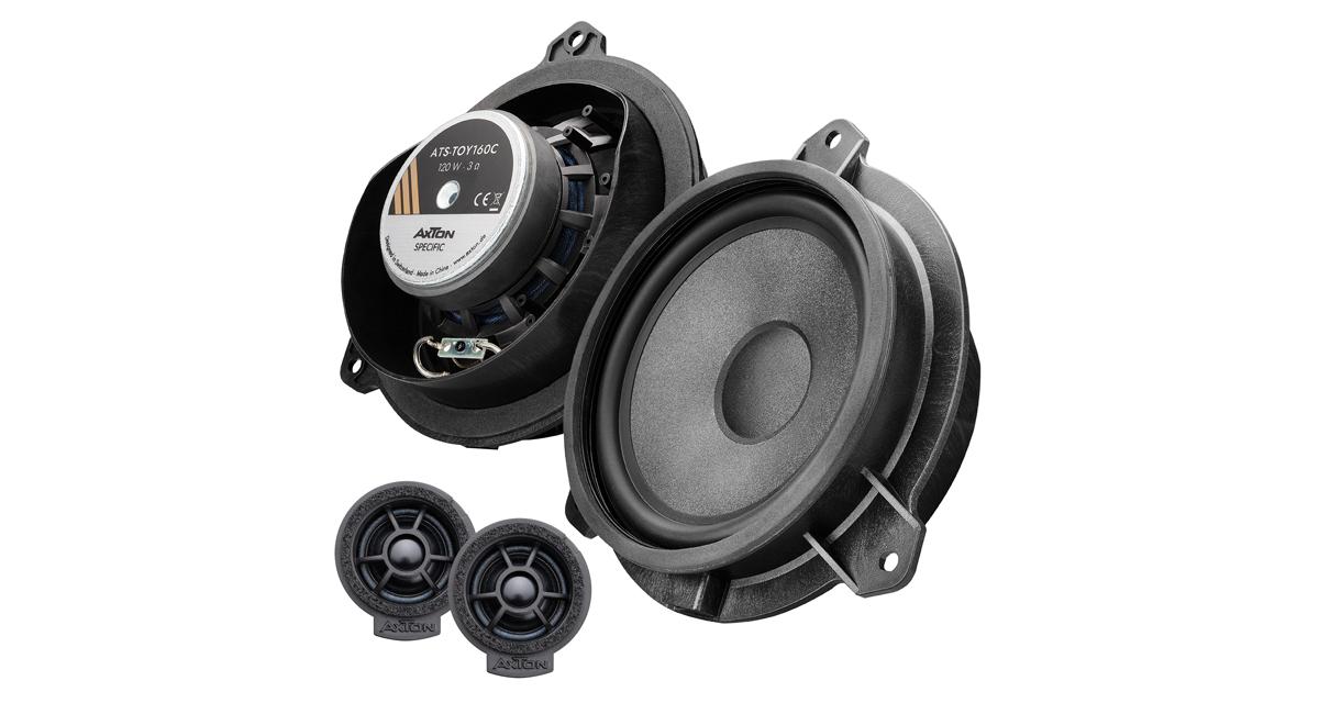 Un kit 2 voies séparées spécifique pour les Toyota chez Axton