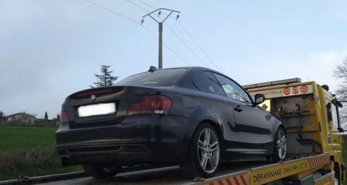 Flashé en grand excès de vitesse au volant d'une BMW, il finit sa dure journée à pied