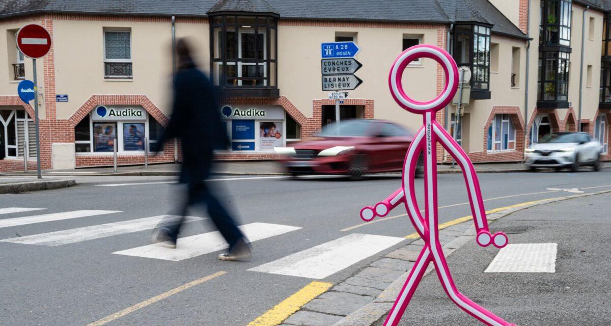 Un geste absurde scandalise le maire de L'Aigle : un dispositif installé pour protéger les piétons dérobé en pleine nuit