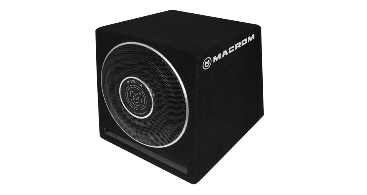 Macrom présente un caisson de grave compact et puissant