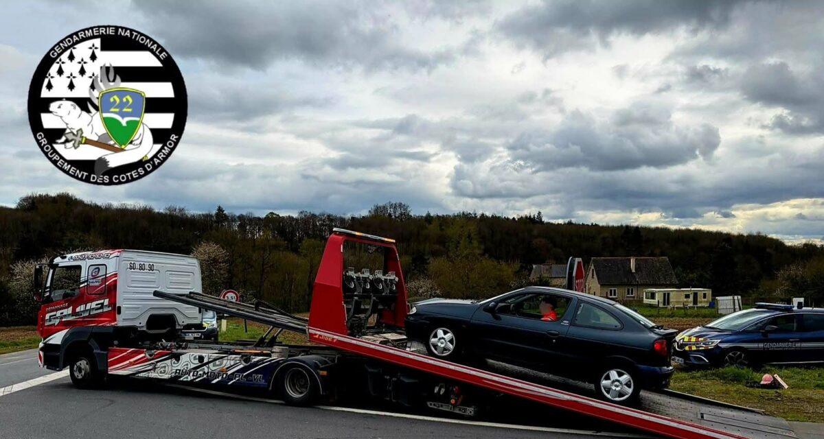 Convoqué à un cours de conduite... il se fait surprendre à 172 km/h et finit en fourrière