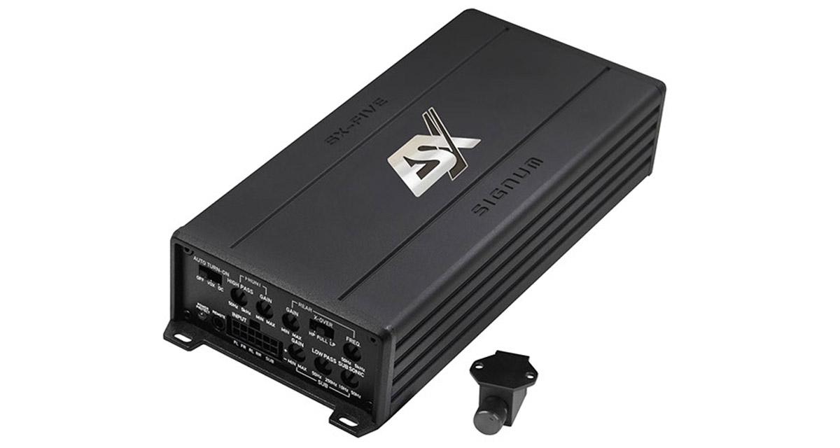 ESX présente sa nouvelle gamme d'amplis Signum SX offrant un rapport qualité/prix attractif