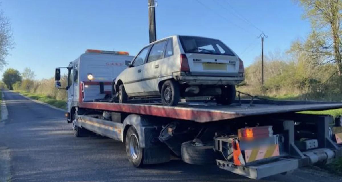 Flashé à 141 km/h au volant d'une Citroën AX : sans permis valide et positif aux stupéfiants