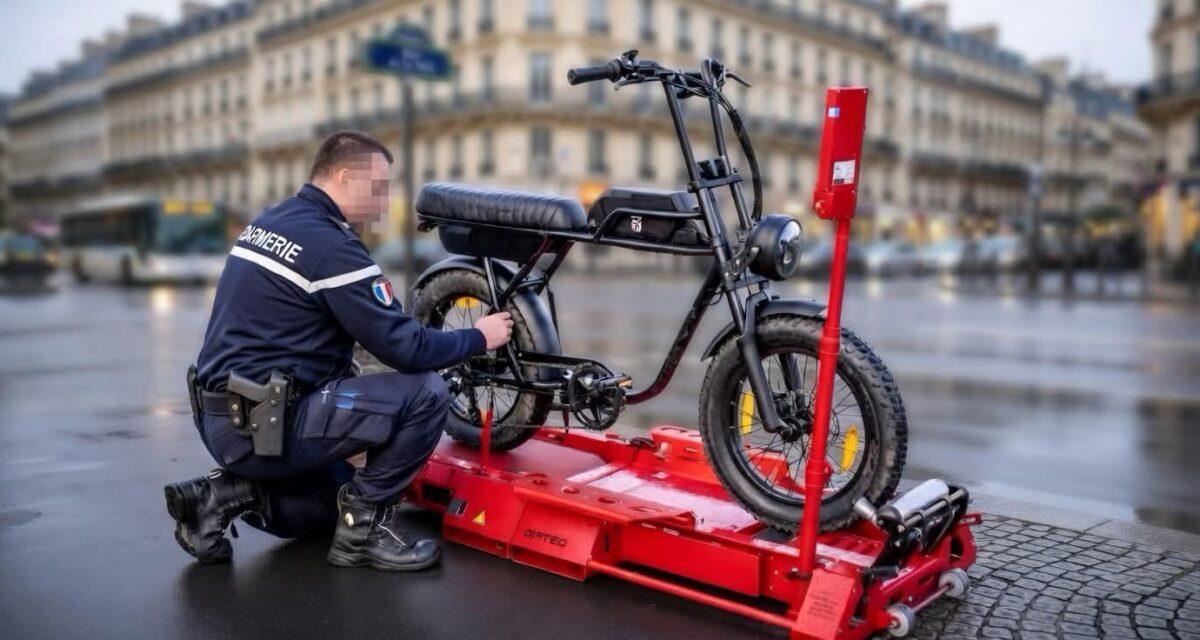 À 83 km/h sur un vélo électrique en pleine ville : les policiers tombent sur un engin débridé, le conducteur risque gros