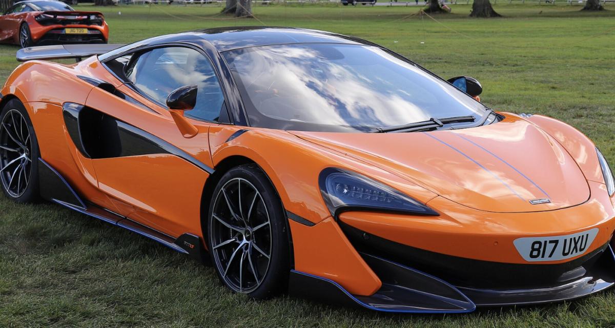 Une McLaren 600LT à plus de 200 000¬ détruite après une sortie de route nocturne