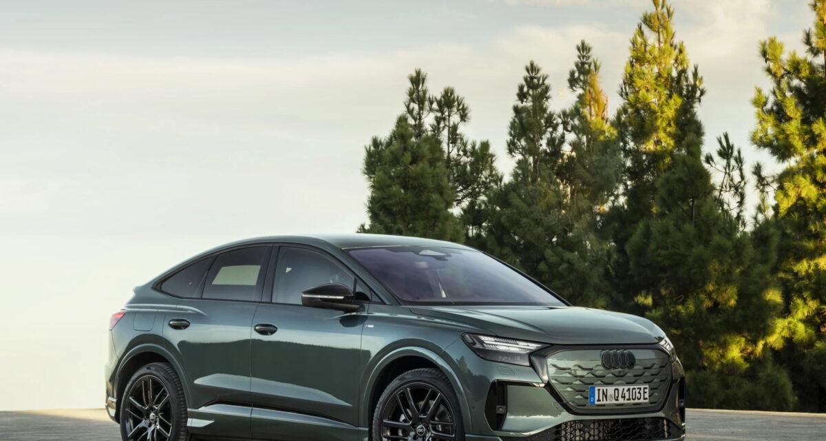 Audi Q4 e-tron restylée : trois écrans, nouveaux moteurs et recharge bidirectionnelle