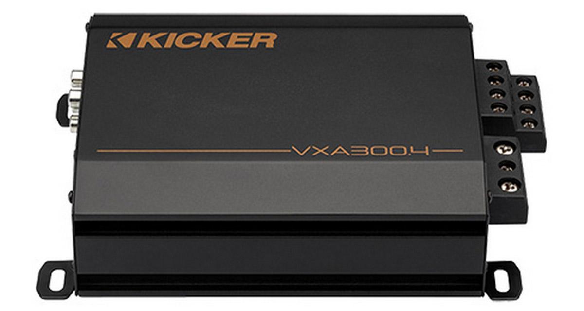Kicker présente sa nouvelle gamme d'amplificateurs VXA