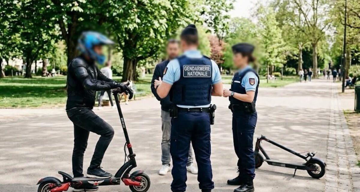 101 km/h sur une trottinette à 16 ans : amende de 1 500¬, saisie immédiate et risque d'interdiction de permis... les parents aussi dans le viseur