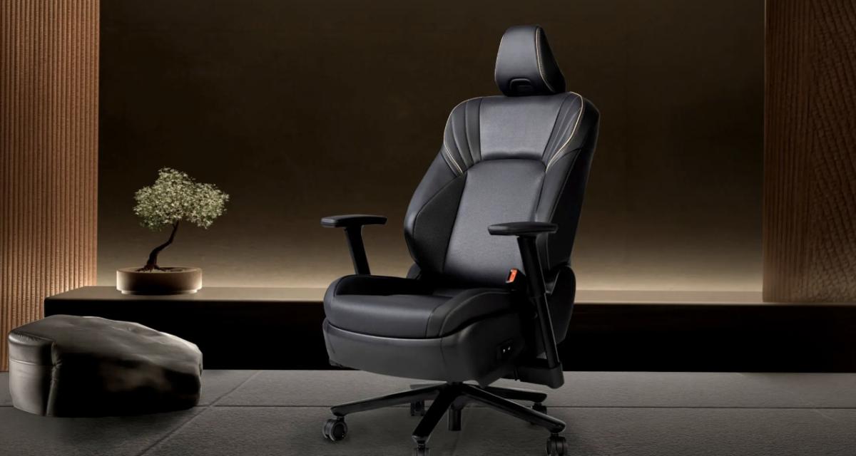 Toyota transforme un siège auto en chaise de bureau premium
