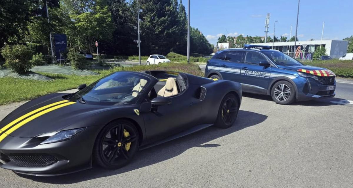 Flashé à 188 km/h au volant d'une Ferrari : un automobiliste espagnol repart à pied dans ce département