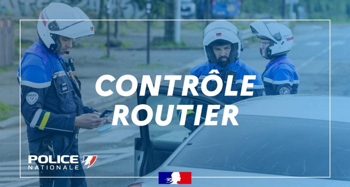 Stupéfiants, défaut d'assurance, alcool : le bilan d'une opération éclair qui a ciblé 162 automobilistes, 54 policiers mobilisés