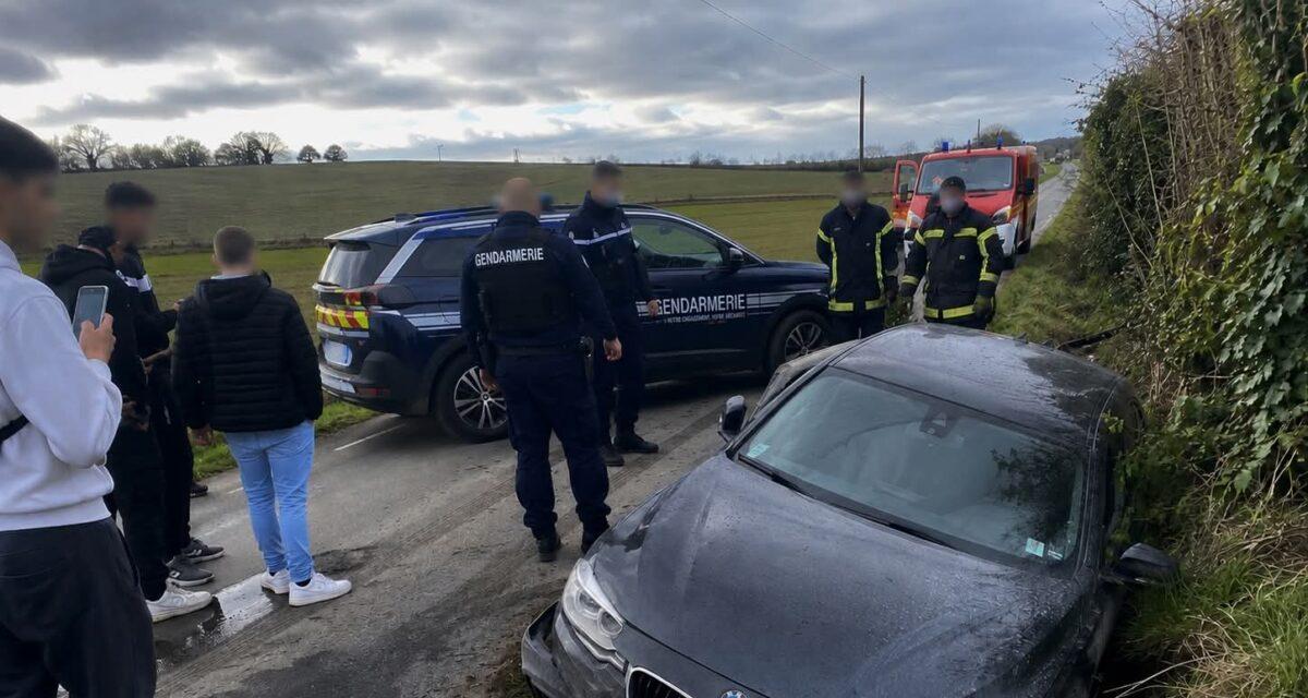 Il filme ses départs arrêtés en BMW pour TikTok... et finit dans le fossé : les gendarmes récupèrent les vidéos comme preuves !