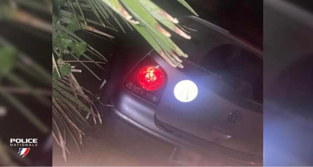 16 ans, sans permis, 5 infractions en une nuit : il fuit la police, crash, se cache... puis se rend de lui même