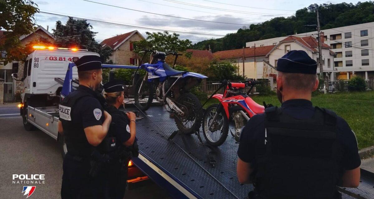 Rodéos urbains : 3 motocross interceptés, 1 individu interpellé par caméra... la traque s'intensifie partout en France