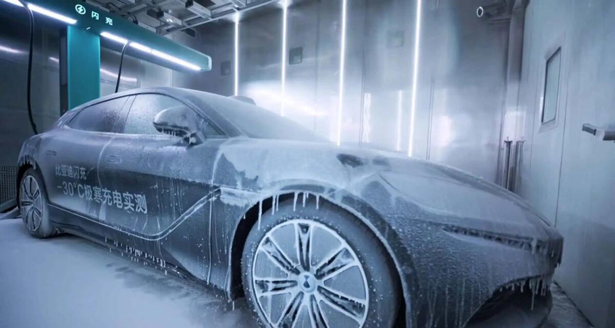 Recharge en 12 minutes à -30 °C : BYD fait la démonstration avec la Denza Z9GT