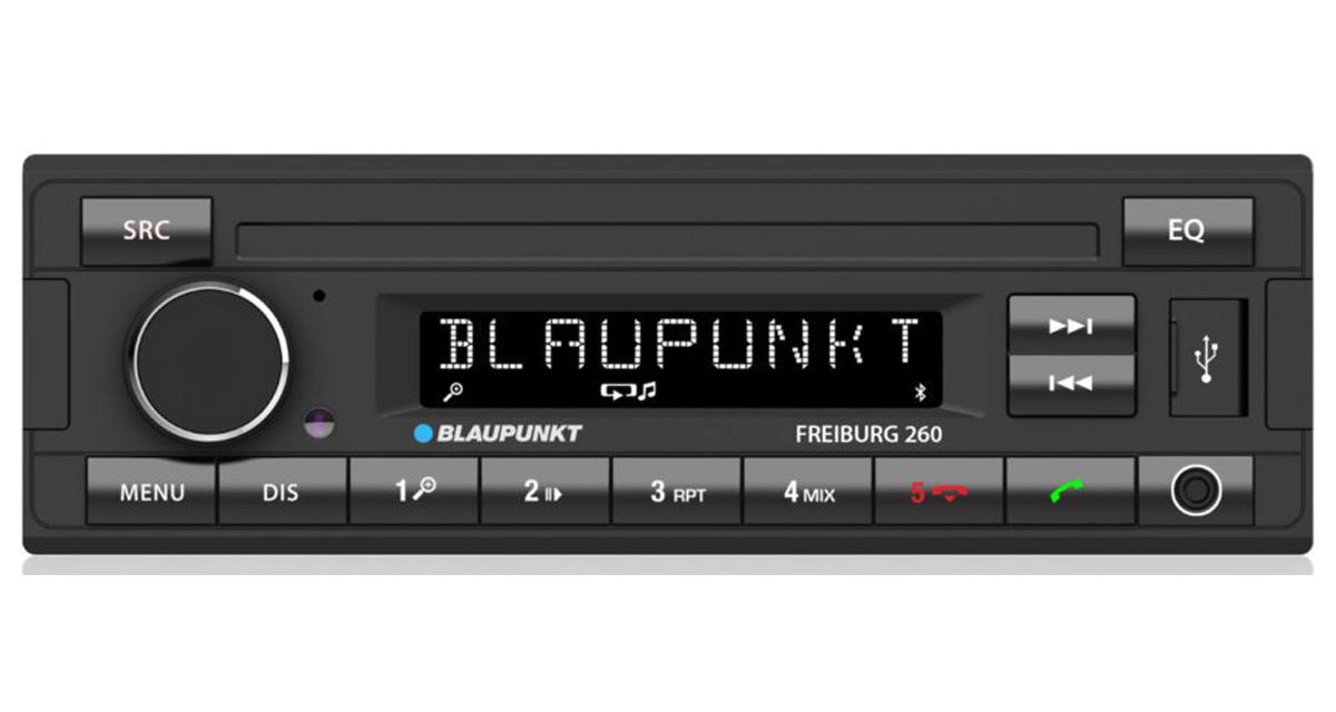 Blaupunkt commercialise un nouvel autoradio Bluetooth idéal pour les utilitaires