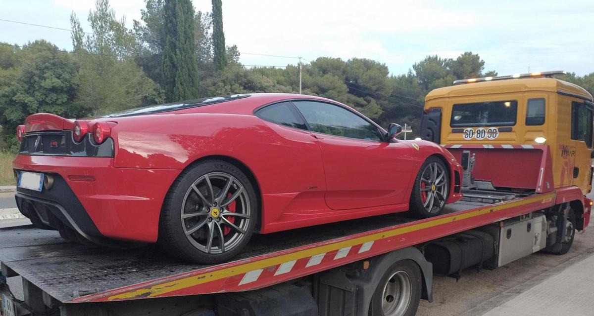 Flashé à plus de 230 km/h en Ferrari F430 : l'accélération de trop pour ce conducteur, son véhicule placé en fourrière
