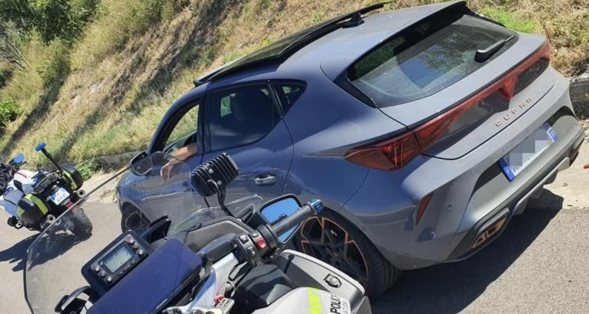 Flashé à 170 km/h au lieu de 70 sur l'A7 : permis suspendu et véhicule immobilisé