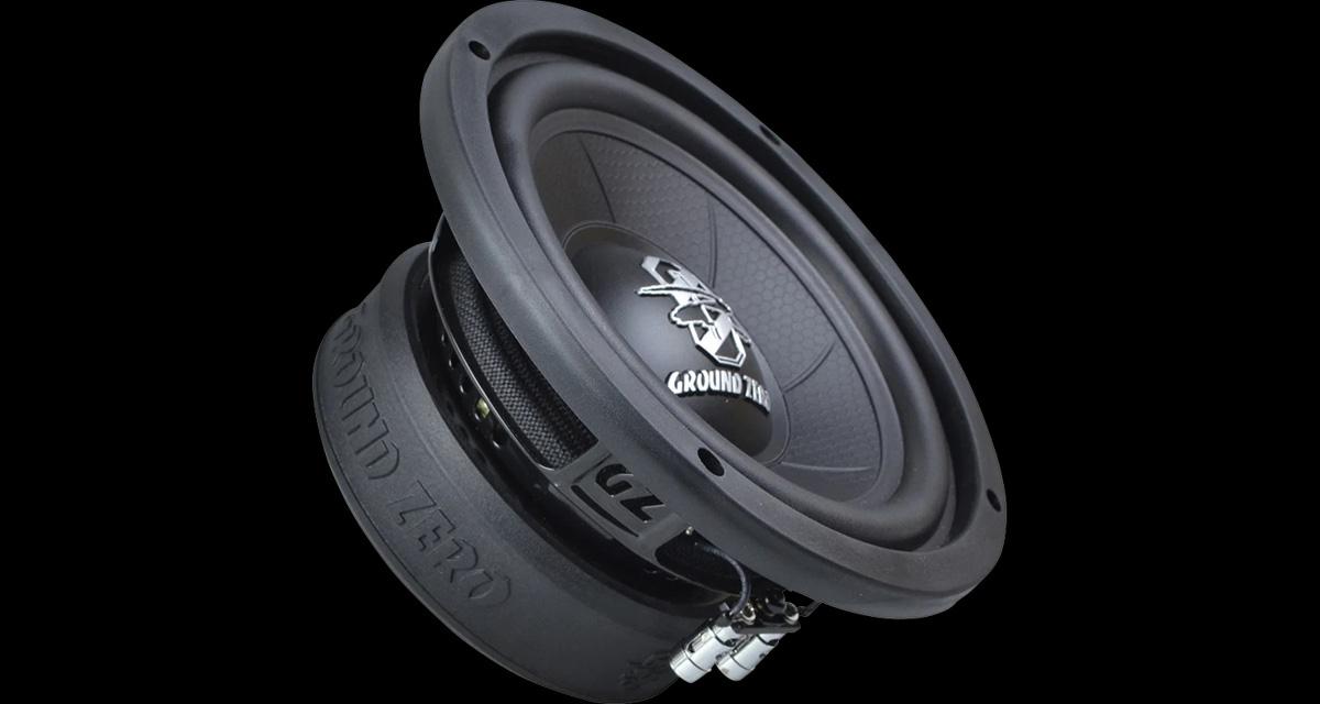 Un subwoofer de 16,5 cm pour faire un petit caisson chez Ground Zero