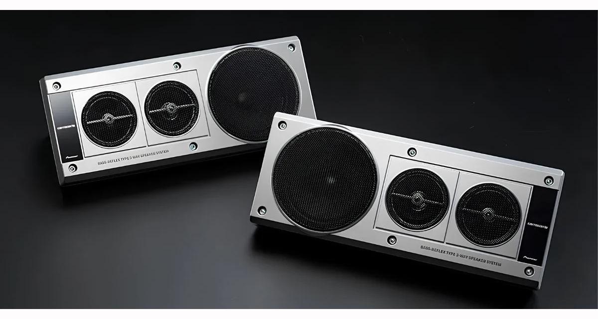 Pioneer présente des enceintes style années 80/90 pour les youngtimers