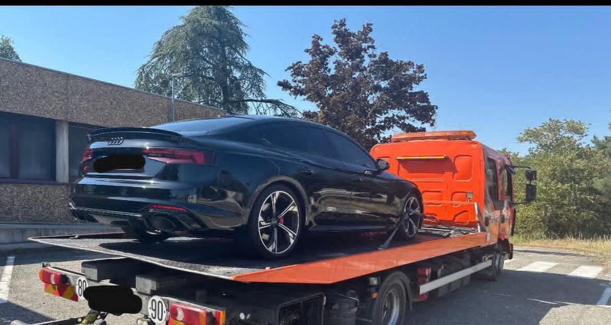 Elle dépasse les 200 km/h sur l'autoroute avec son enfant de 4 ans : permis retiré, voiture en fourrière