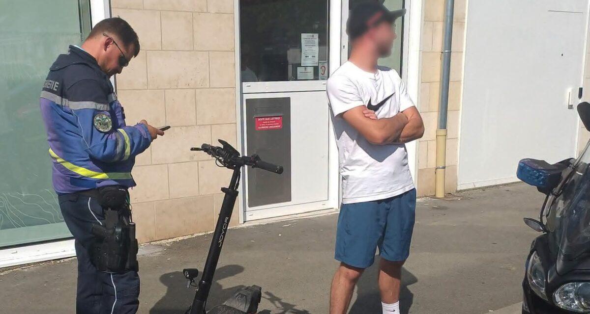 Trottinette électrique sans casque : les gendarmes sévissent et distribuent des amendes lors d'un contrôle surprise