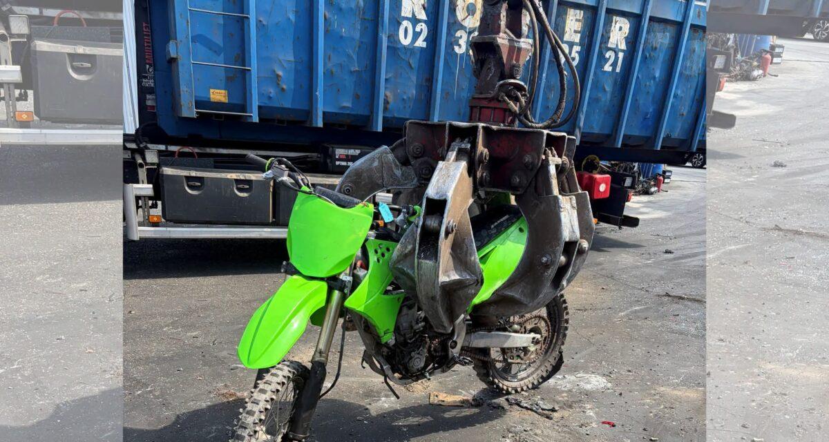 Il enchaîne deux rodéos urbains en moins d'un mois : interpellé, jugé et condamné à 10 mois de sursis, sa moto réduite en pièces