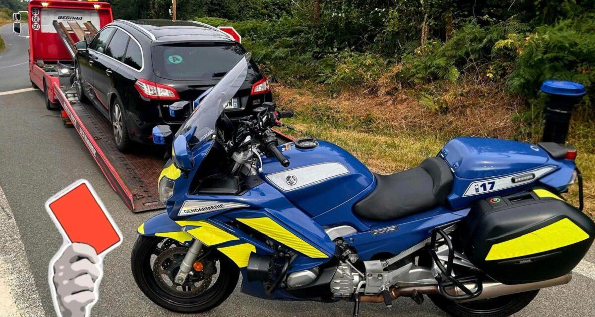 Il grille tout : 163 km/h au lieu de 100 avec un permis probatoire et de l'alcool dans le sang