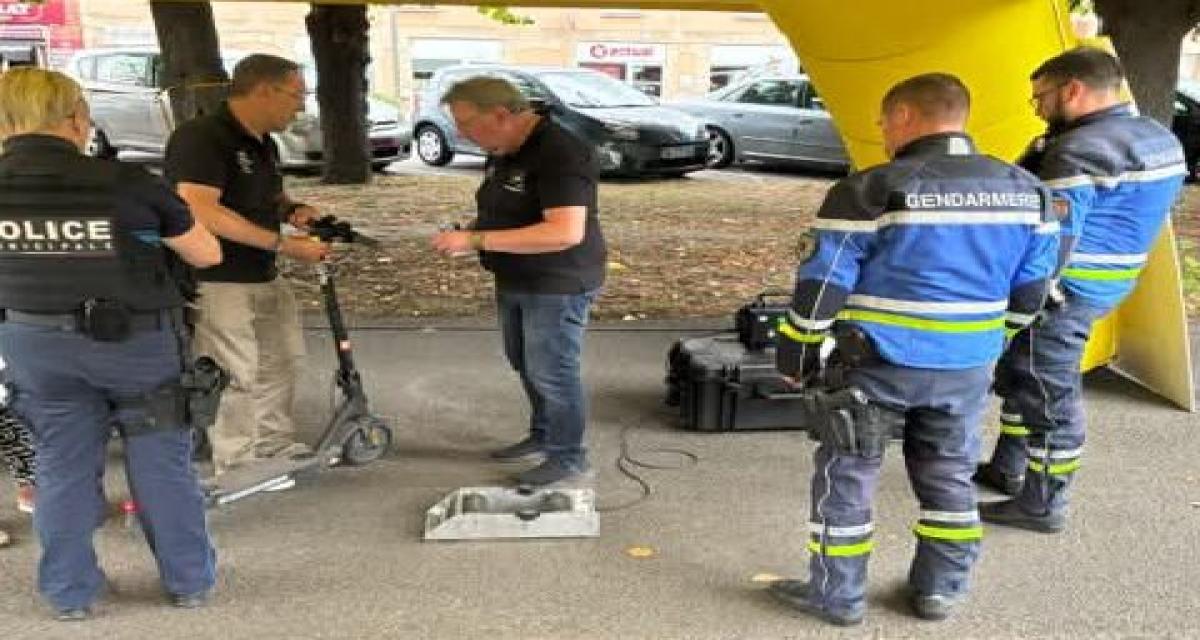Trottinettes électriques : débridées, drogués au guidon, non assurées... les infractions s'accumulent lors d'un contrôle choc