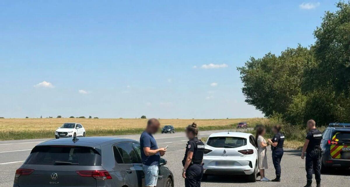 Cannabis au volant : sur 1 200 conducteurs contrôlés sur une nationale, presque 1 sur 10 était positif