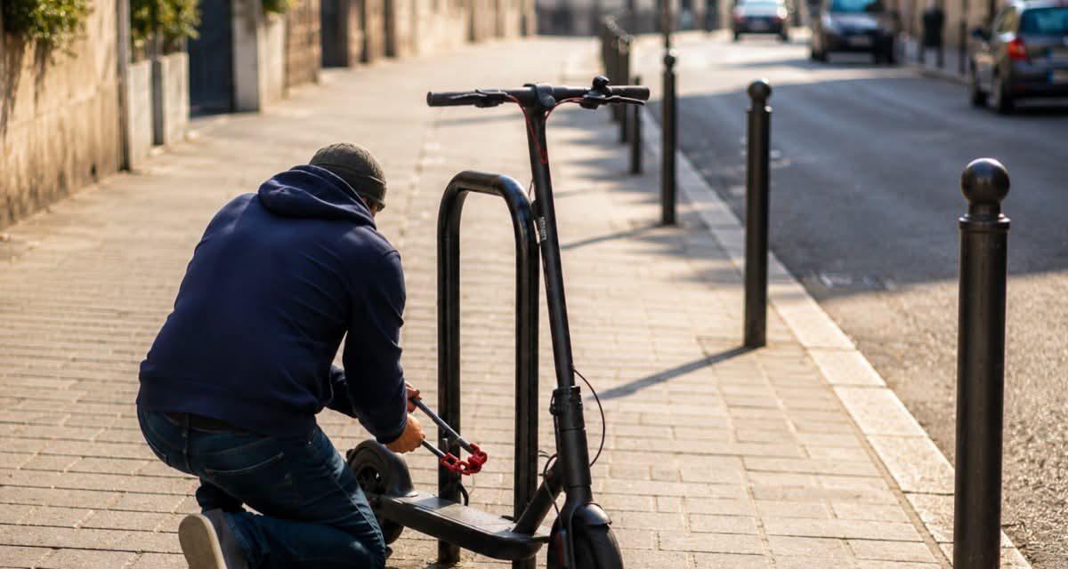 Trottinettes, vélos électriques : il en vole 7 en quelques semaines, les revend au rabais... et finit menotté grâce à la vidéosurveillance