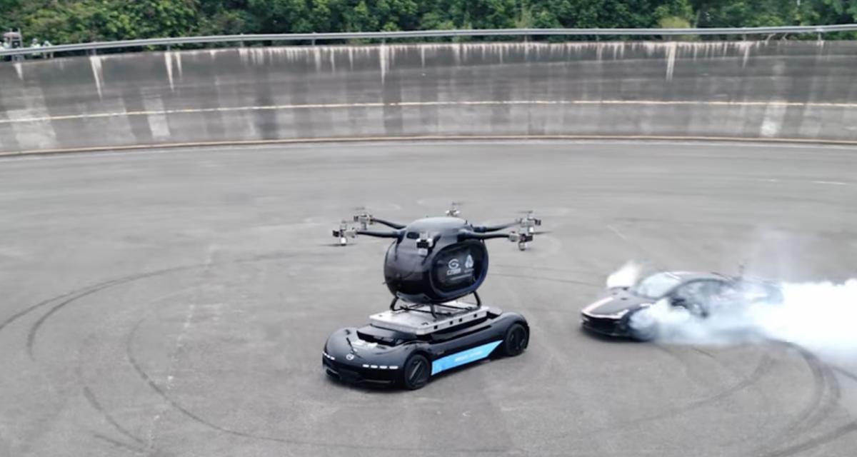 Cette supercar électrique chinoise bat le record du monde de drift à plus de 210 km/h