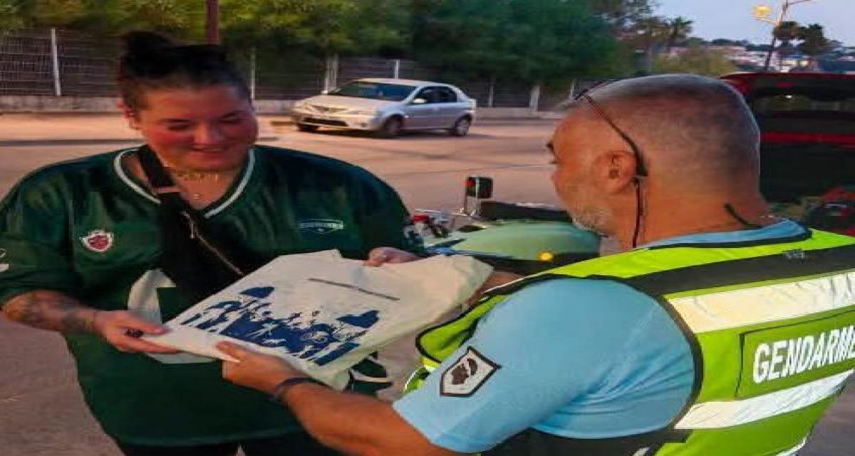Contrôlée par les gendarmes au 1 000I dépistage de l'été, cette automobiliste ne s'attendait pas à être récompensée