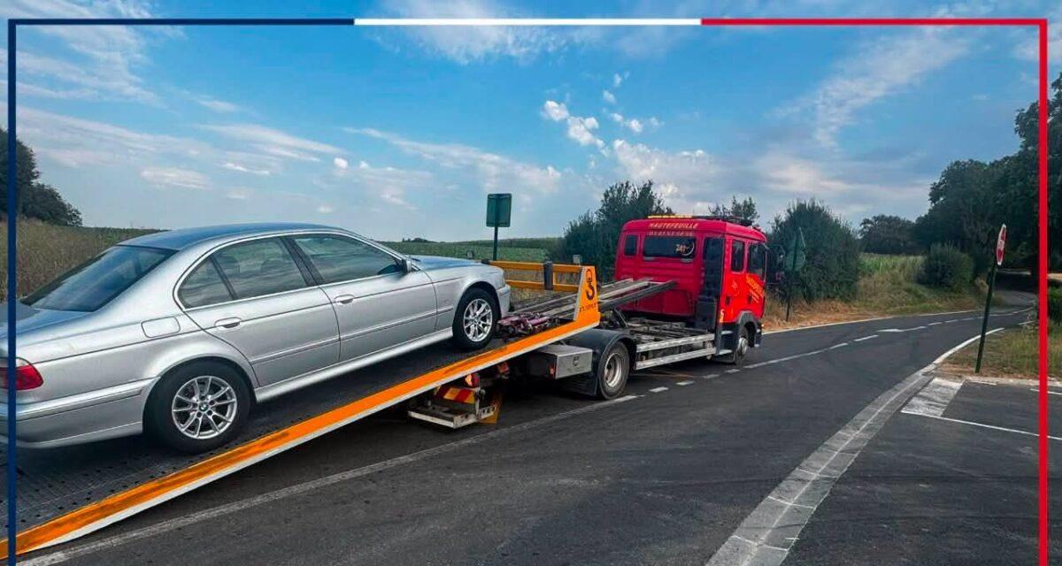 61 km/h de trop sur la D939 : cet automobiliste en BMW pensait peut-être être sur un circuit, les gendarmes l'ont vite remis à sa place