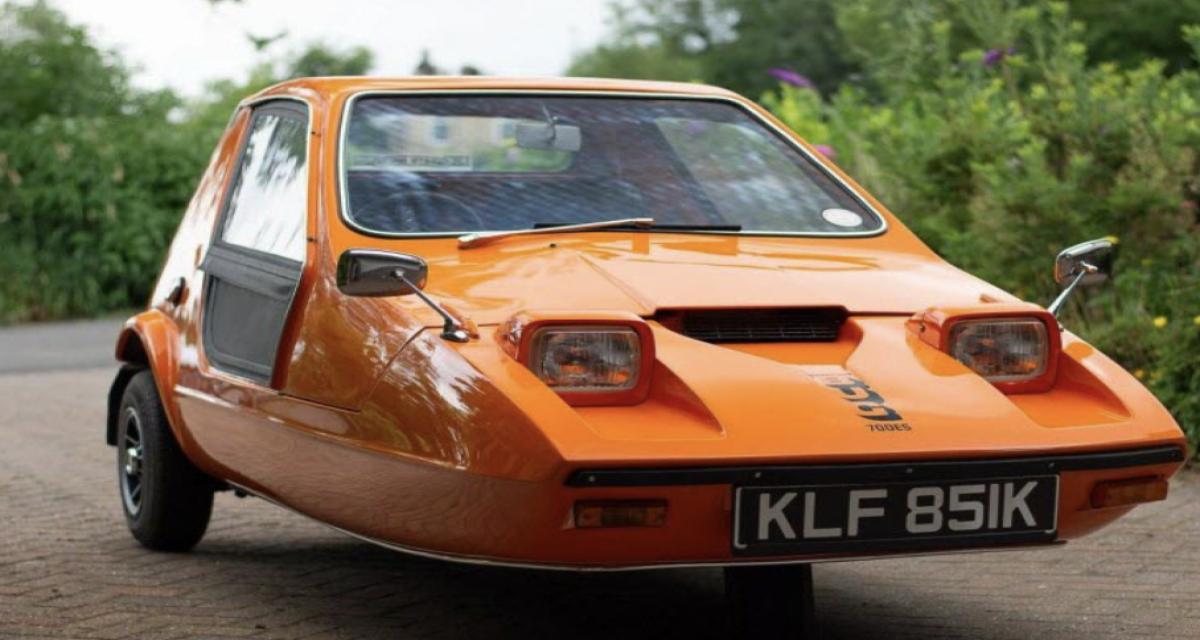 Cette étonnante voiture anglaise à trois roues qui ne ressemblait à aucune autre