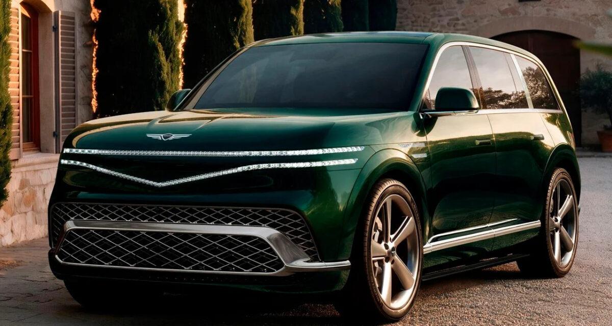 Genesis frappe fort avec un SUV électrique à 500 km d'autonomie et des portes hors normes