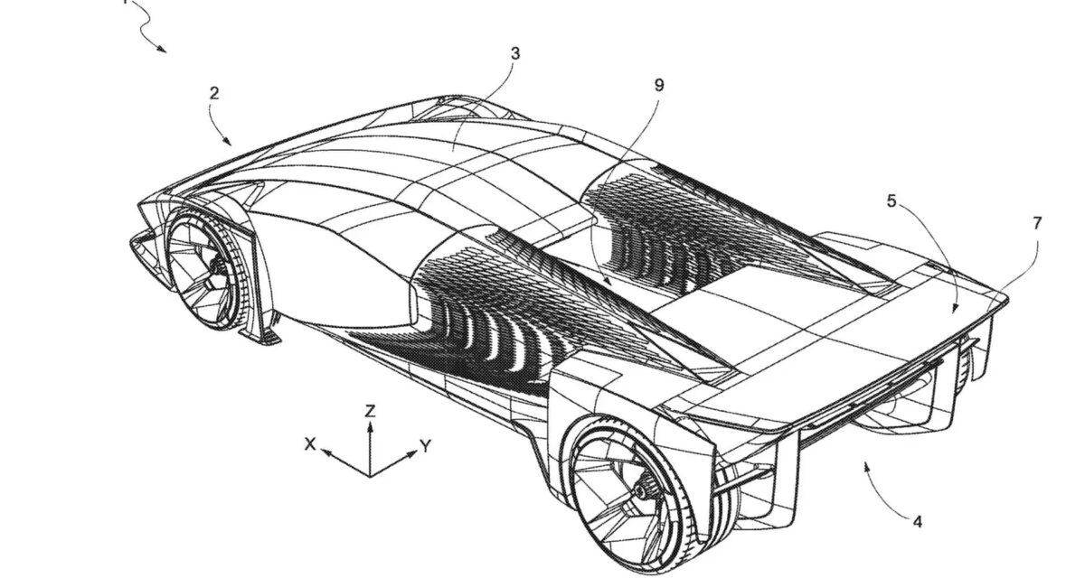 Et si les feux arrière de votre prochaine Ferrari changeaient de position pour aller plus vite ?