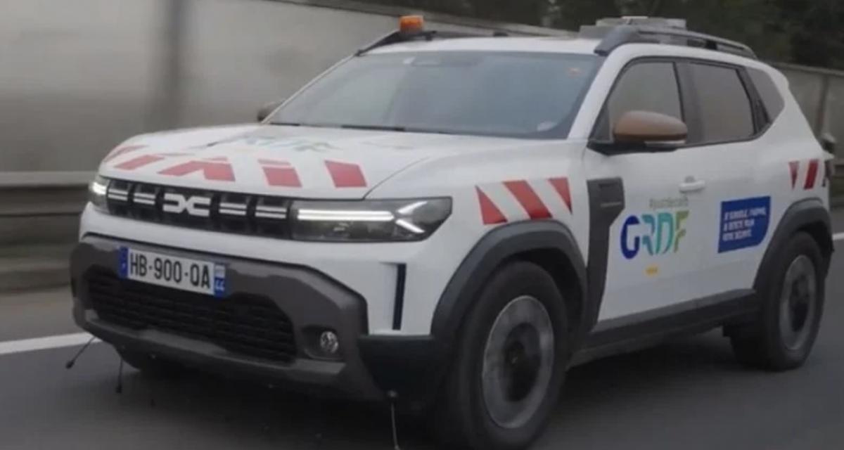 Cette voiture sillonne les rues à la recherche de fuites de gaz sous le bitume