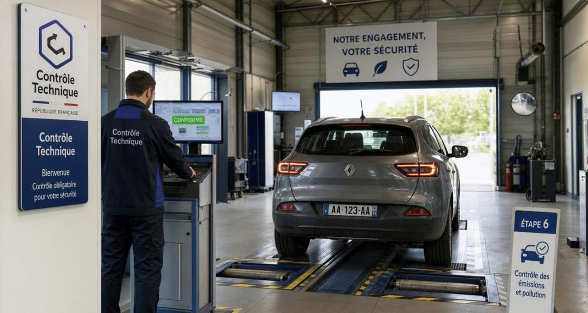 Combien coûte un contrôle technique ? Prix et contre-visite