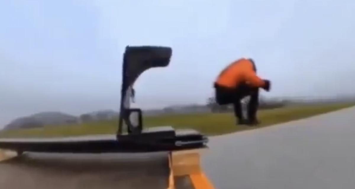 Éjecté à 80 km/h d'un camion, il retombe sur ses pieds comme si de rien n'était