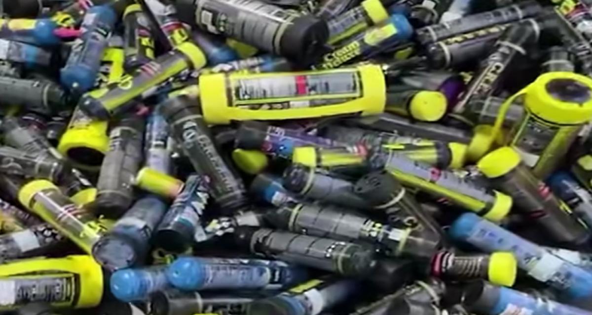 665 000 ¬ de « gaz hilarant », 14 palettes et un suspect en prison : la France réalise une saisie de protoxyde d'azote record