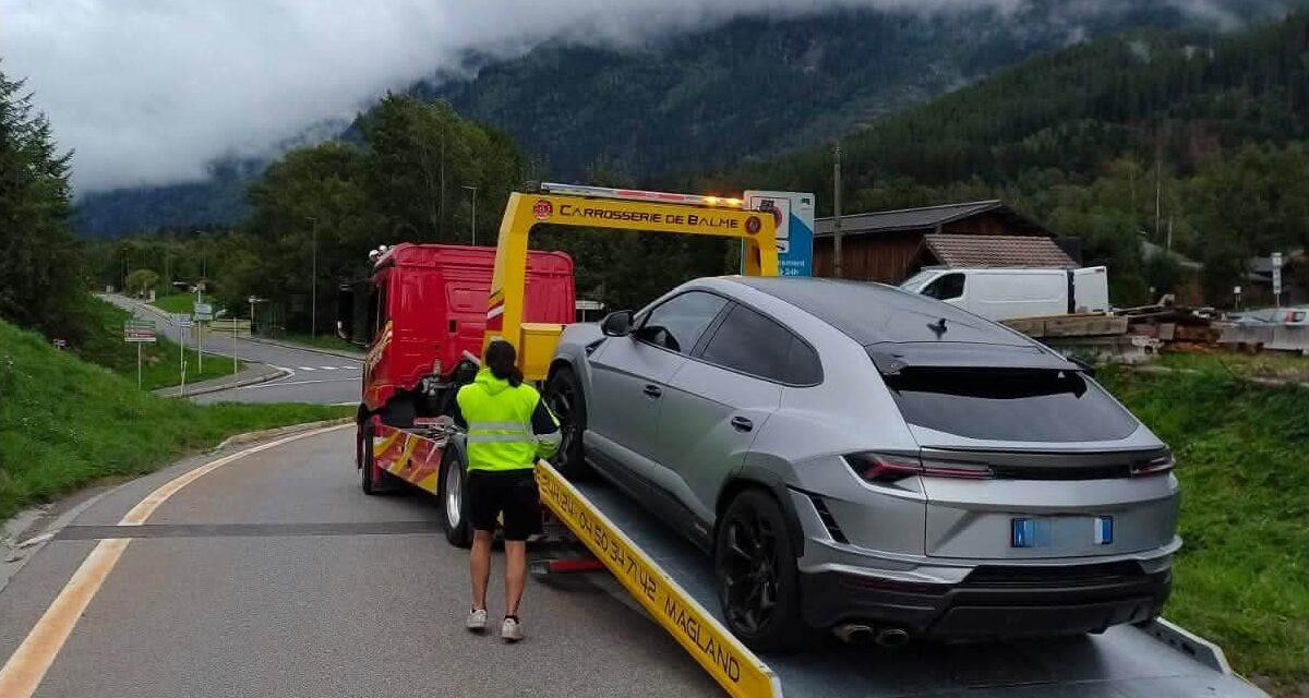 143 km/h en Lamborghini sur une route limitée à 70 : même la pluie ne l'a pas ralenti, les gendarmes si