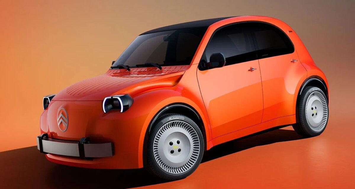 Citroën 2 CV Concept : la deudeuche revient en électrique, avec un objectif de prix autour de 15 000 ¬