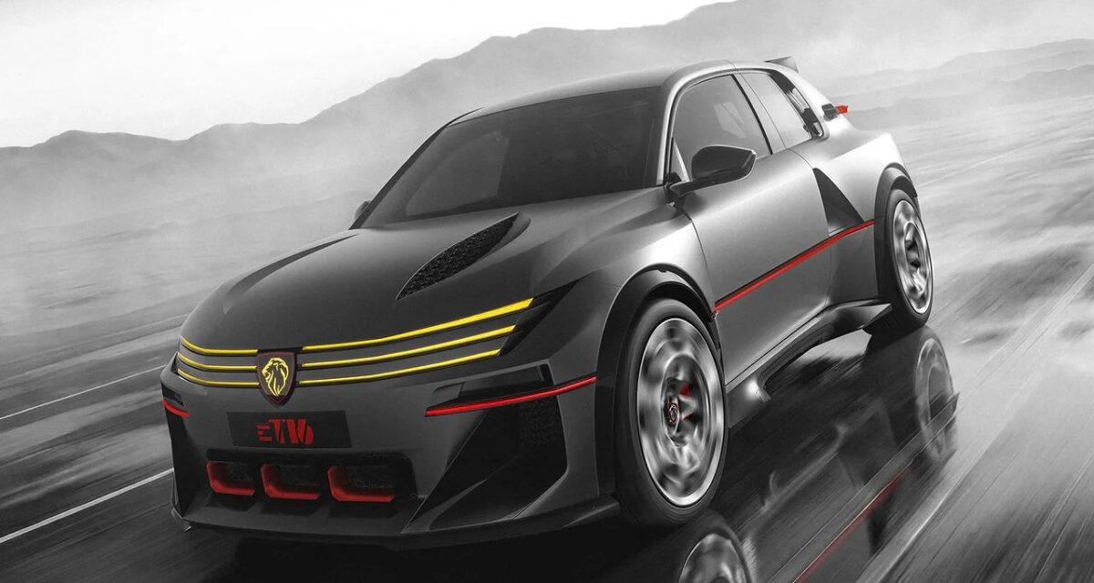 Peugeot E-T16 Concept : un hommage à la 205 T16 qui prépare la future E-208