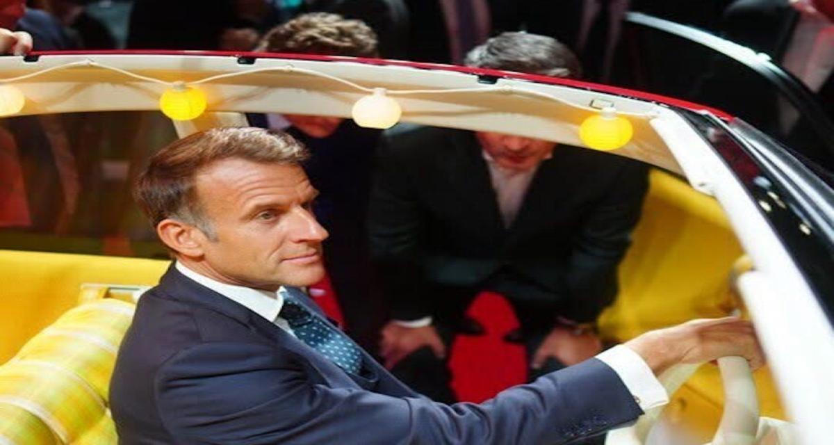 Emmanuel Macron l'a particulièrement appréciée : la nouvelle 2CV plaît jusqu'à l'Élysée (vidéo)