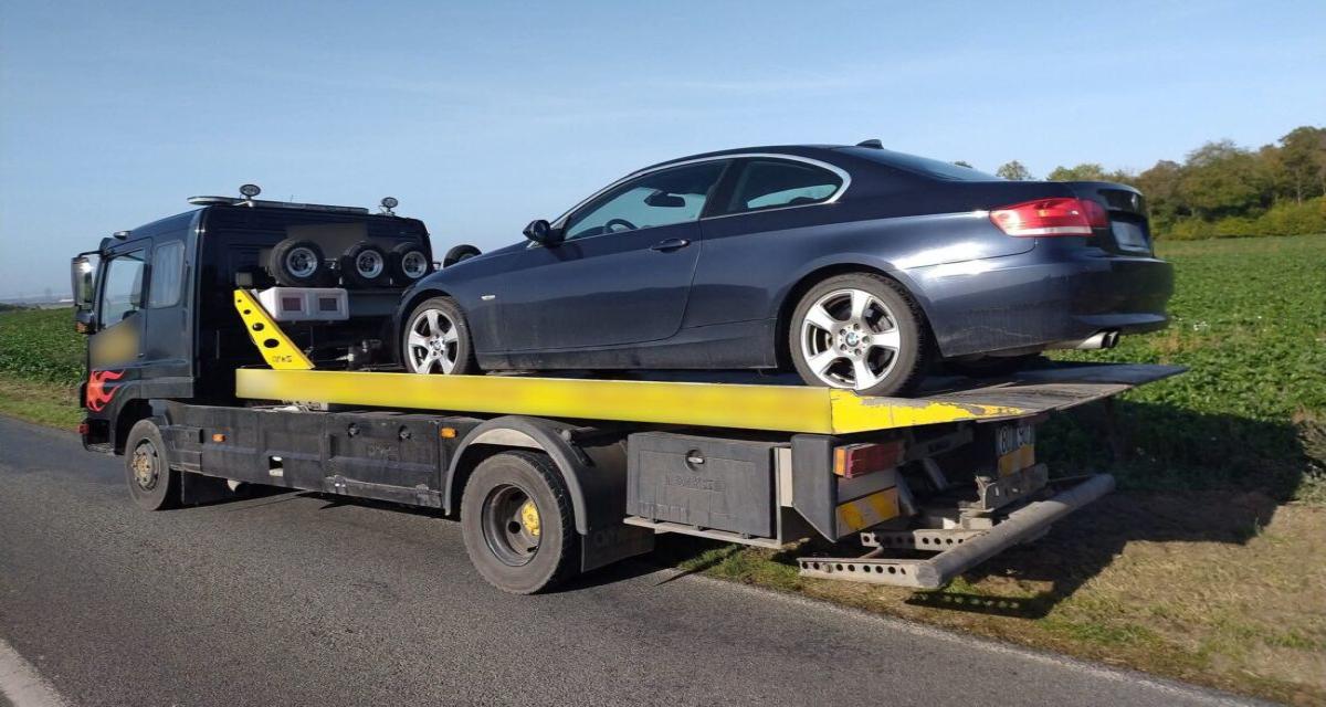 Pressé d'arriver ? À 142 km/h sur une route à 80, ce conducteur est arrivé... mais pas où il voulait