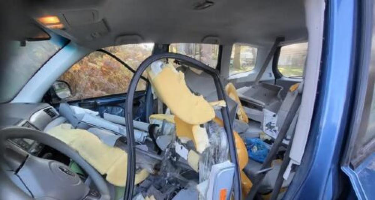 Un ours passe la nuit dans une Subaru, klaxonne, arrache tout... et ne parvient toujours pas à sortir